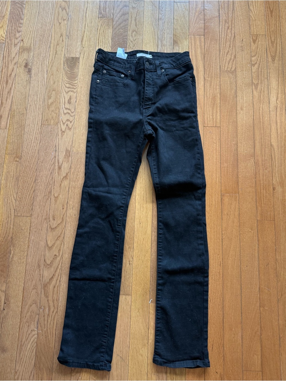 Levi’s 726 flare jeans black stretch